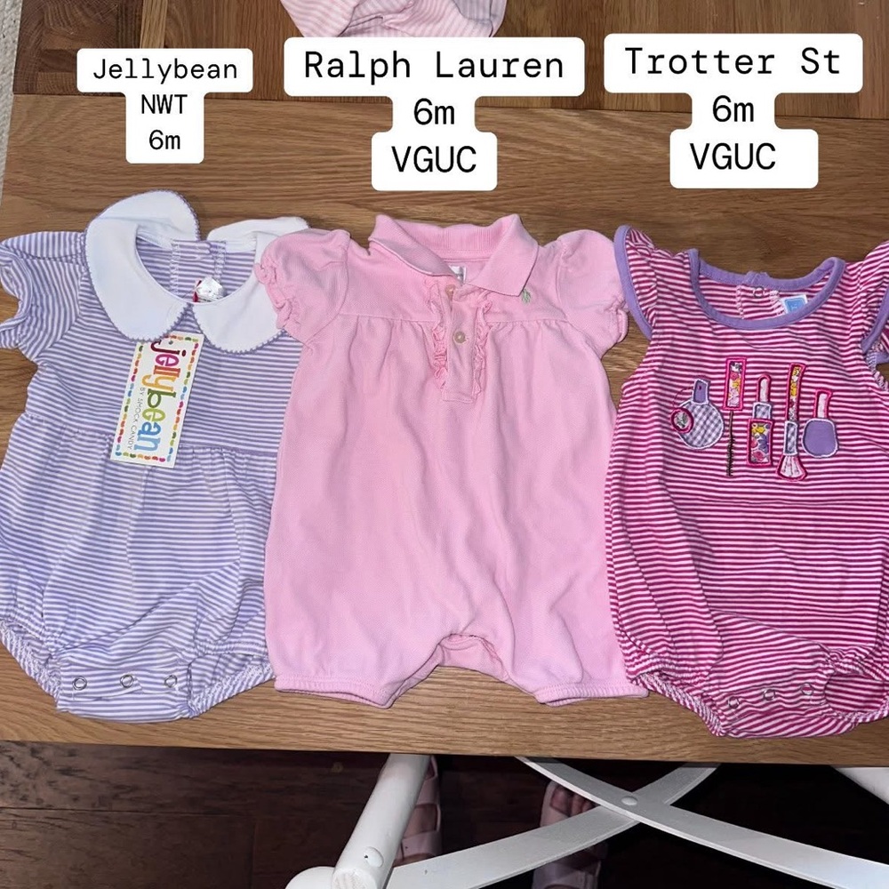 Baby Girl Bubbles size 6m